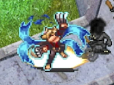 ナイトアサシンの獣人エイダのドット絵