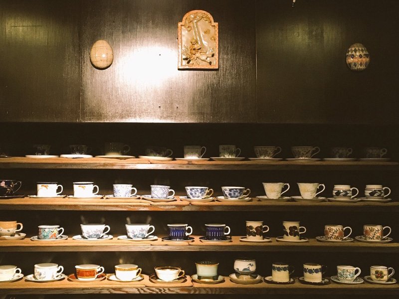 古瀬戸珈琲店の店内