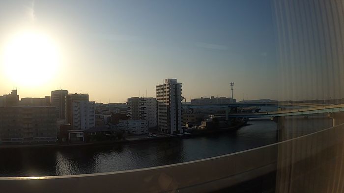 九州急行バス 九州号 車窓