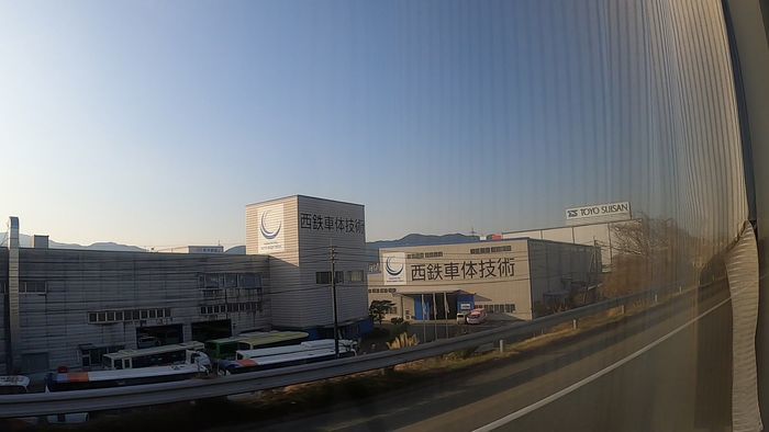 九州急行バス 九州号 車窓