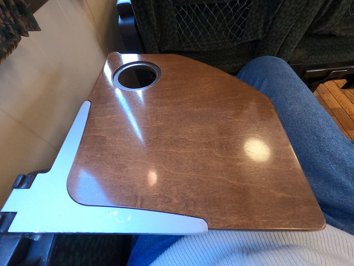 特急ゆふいんの森 キハ71系 テーブル