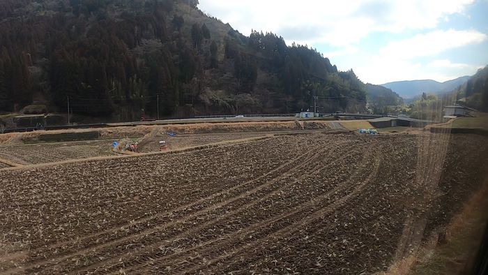 特急ゆふいんの森 車窓