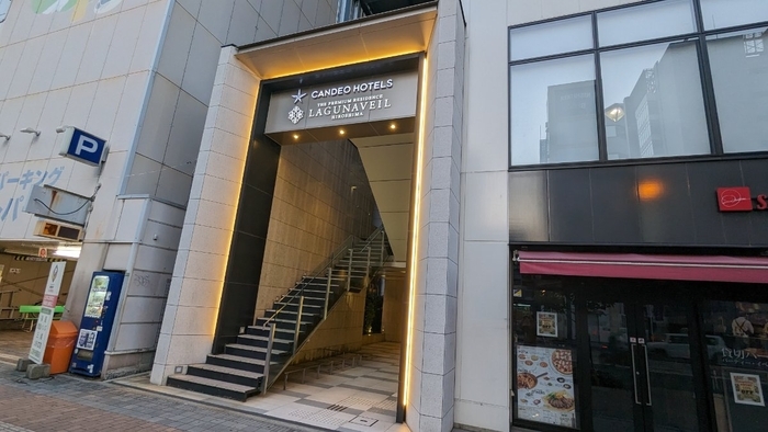カンデオホテルズ広島八丁堀 エントランス