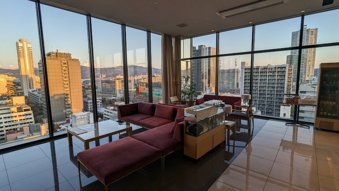 カンデオホテルズ広島八丁堀 ロビー