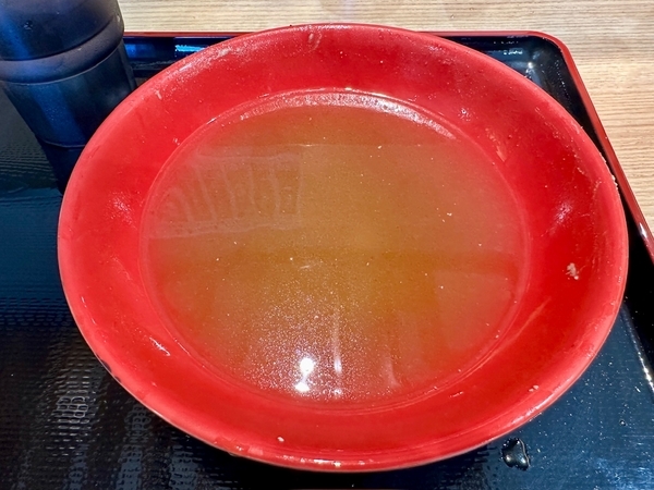 蕎麦湯