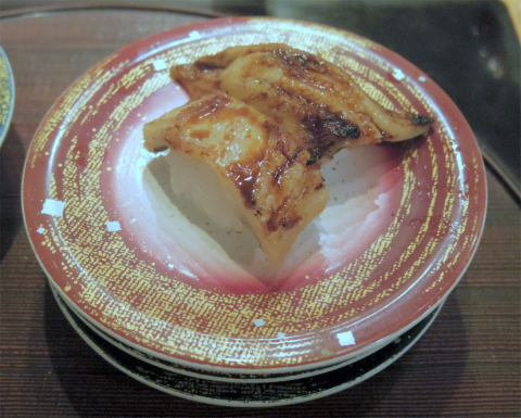 茨城県石岡市東石岡5丁目にある回転寿司「回転寿司 かね㐂 石岡店」食べた寿司