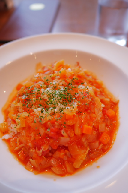 東京都美術館 cafe Art(カフェ アート)のミネストローネ・ライスに寄った写真
