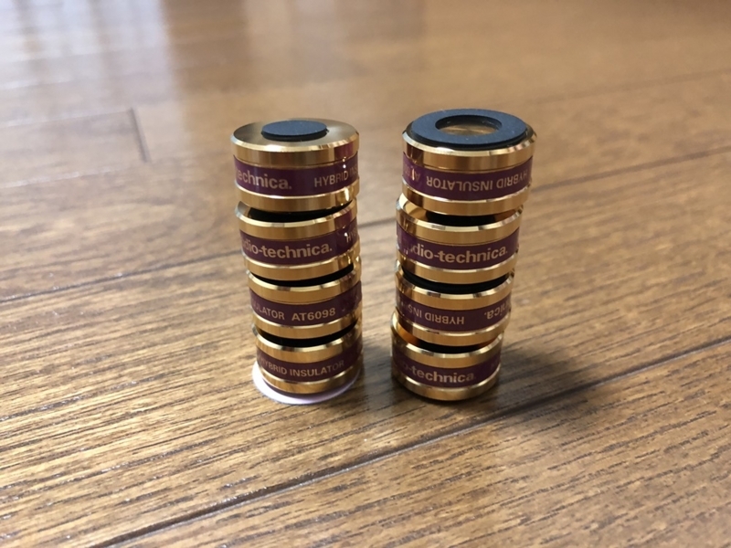 f:id:taguchikun:20180112191739j:plain audio-technicaのインシュレーターAT6098