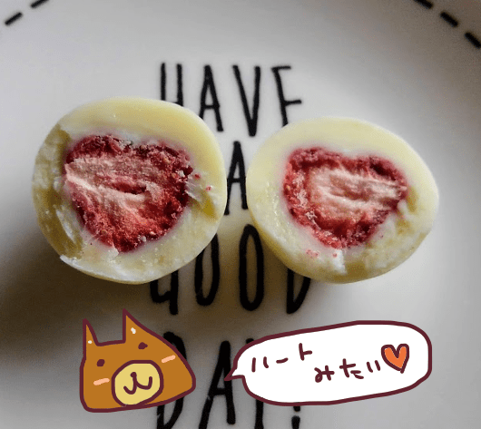 宇宙食 ホワイトチョコレート