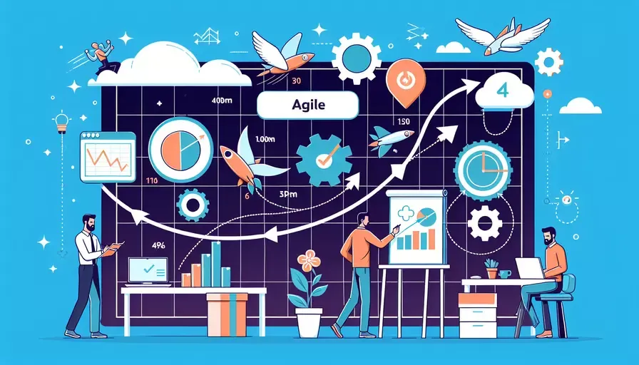 敏捷项目管理动画图怎么做