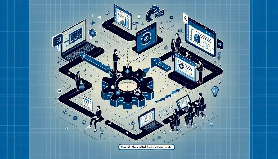 协作模式微软怎么开启的