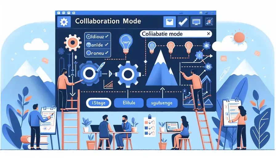 怎么进入协作模式设置界面