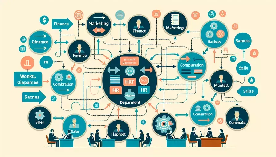 各部门共同协作完成工作怎么描述