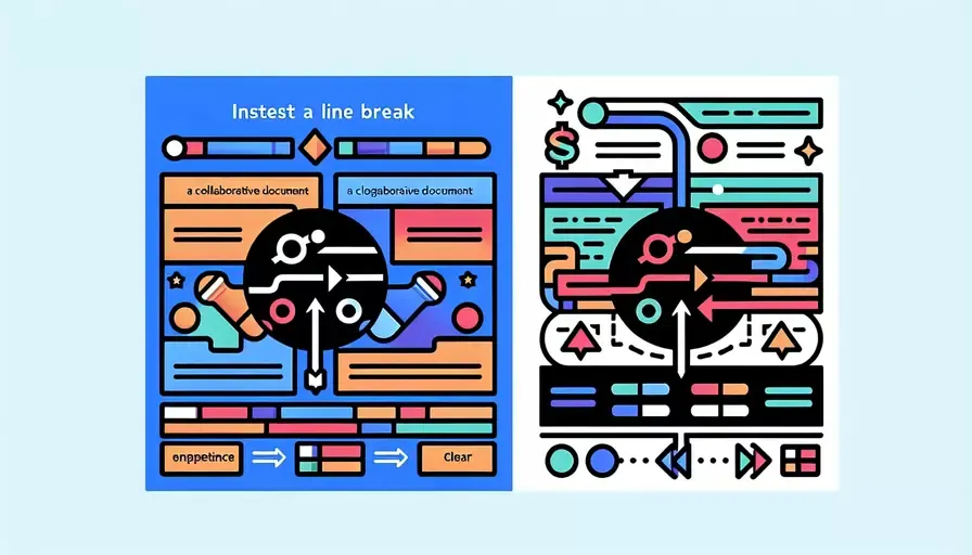 可协作文档里怎么换行