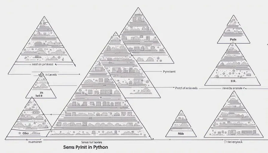 如何用python打印星号金字塔