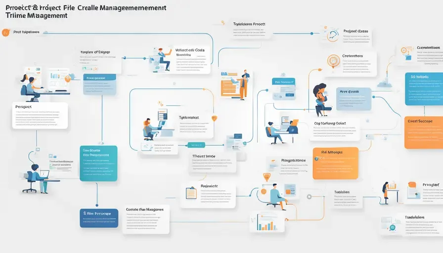 项目管理轴线图怎么画