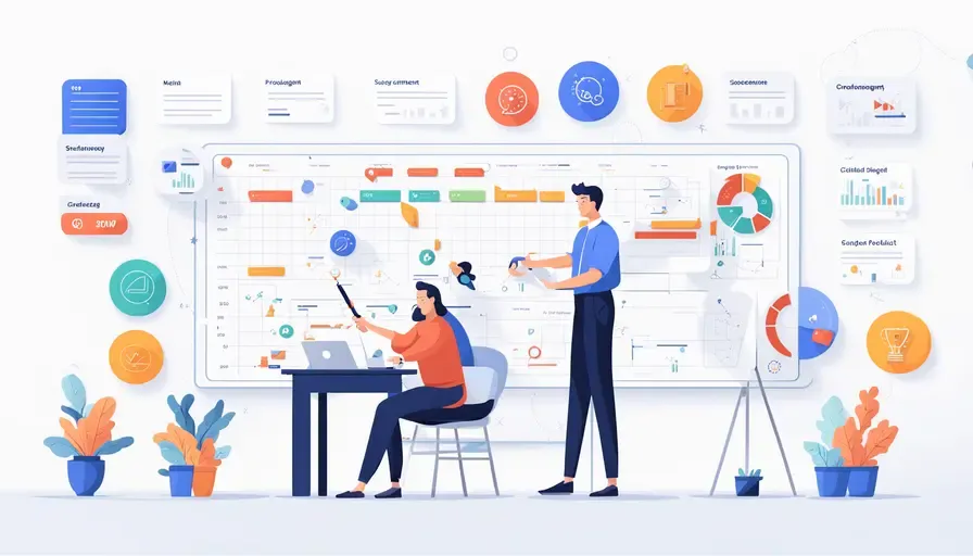 项目管理的工期图怎么做