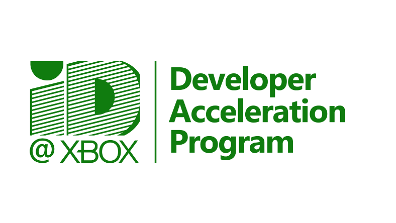 ID at XBOX Developer Acceleration Program logo with stylized 'ID' and green text reading 'Developer Acceleration Program.