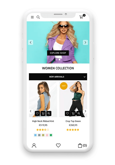 desarrollo app eCommerce