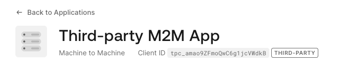 M2M-third-party-app