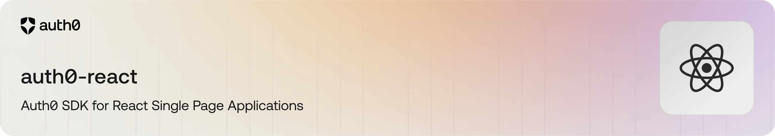 Auth0 SDK for React Single Page Applications