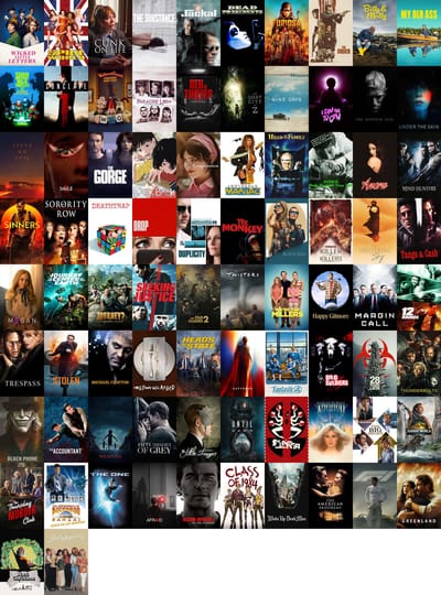 The Movies I Watched in 2025 🍿