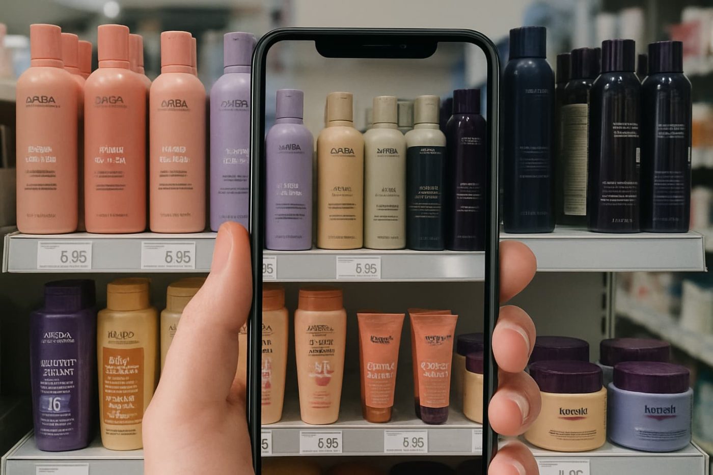 Placement Check of Hair Care product by clickworker