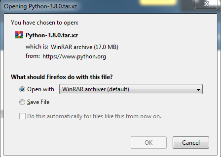 install python 3