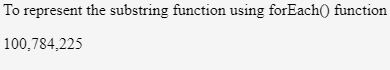 substring function