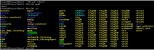 Linux mount Command output 2