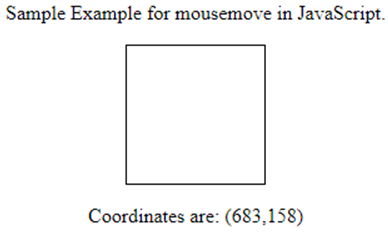 JavaScript mousemove-1.1