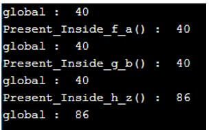 difference in their declaration