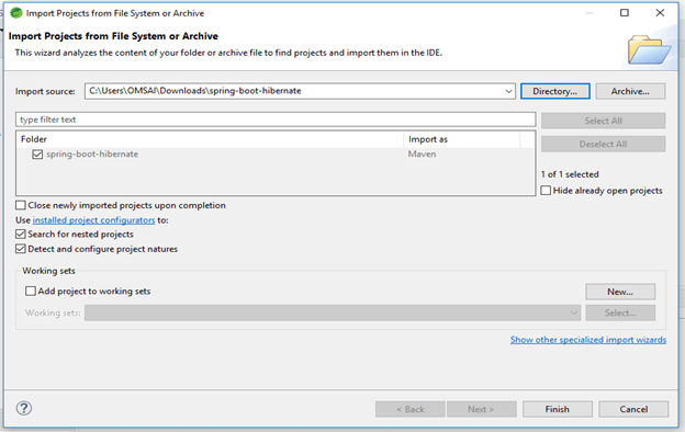 spring boot hibernate output 2