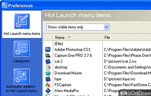 Screenshot of Task Commander - Program designed to make it easier to launch, manage Screenshot of Task Commander - Program designed to make it easier to launch, manage
