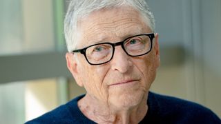 Bill Gates, co-founder and former chief executive officer of Microsoft Corp., during an interview on "The Circuit with Emily Chang" at Microsoft headquarters in Redmond, Washington, US, on Friday, April 4, 2025.