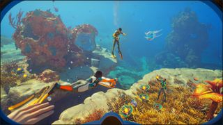 An official screenshot of Subnautica 2.