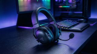 AI-Generated image of Razer's BlackShark V2 for Xbox Gaming Headset visualized.