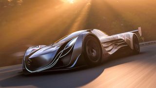 An official screenshot of the 2008 Mazda Furai that's coming to Forza Horizon 6 soon.