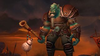 World of Warcraft orc Monk screenshot
