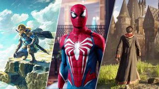 The Legend of Zelda: Tears of the Kingdom, Marvel's Spider-Man 2, Hogwarts Legacy