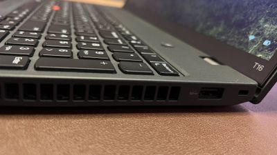 Lenovo ThinkPad T16 during our review process