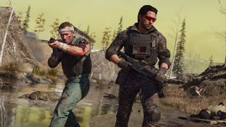 An official screenshot showing two playable Operators from Call of Duty: Warzone.