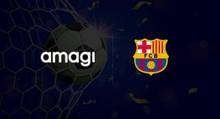 Amagi FC-Barcelona logos