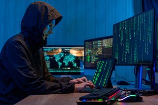 A hacker does hackery things