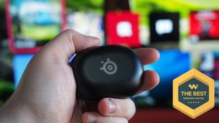 SteelSeries Arctis Gamebuds with "The Best" award from Windows Central