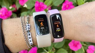 a photo of the Fitbit Charge 6 and Fitbit Inspire 3