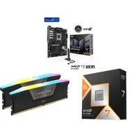 Bundle AMD Ryzen 7 9800X3D + ASUS TUF Gaming X870-Plus Wifi + 32GB Corsair Vengeance RGB DDR5 RAM Bundle AMD Ryzen 7 9800X3D + ASUS TUF Gaming X870-Plus Wifi + 32GB Corsair Vengeance RGB DDR5 RAM