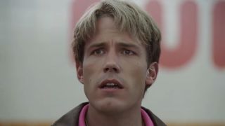 Ben Affleck as Will Hunting in Dunkin' Super Bowl ad