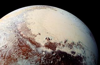 Pluto as Seen by New Horizons