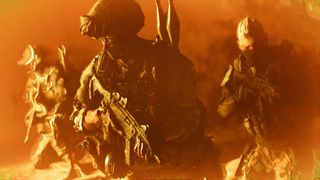A Battlefield 6 Season 2 screenshot showing combat on a gas-filled map.